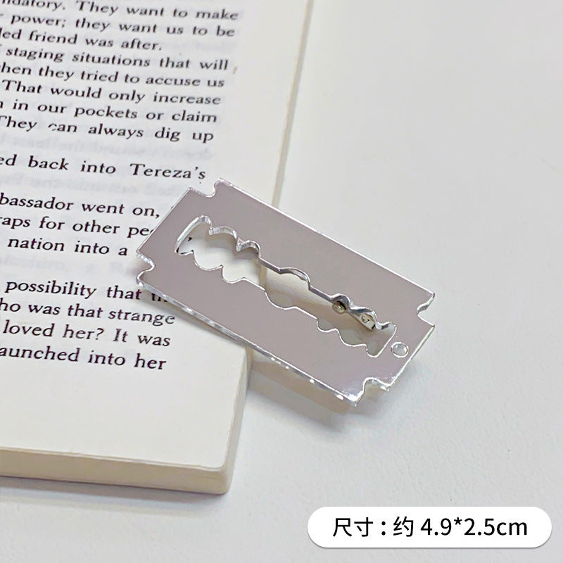 Wholesale Fun Simulation Pistachio Pan Food Play Hairpin